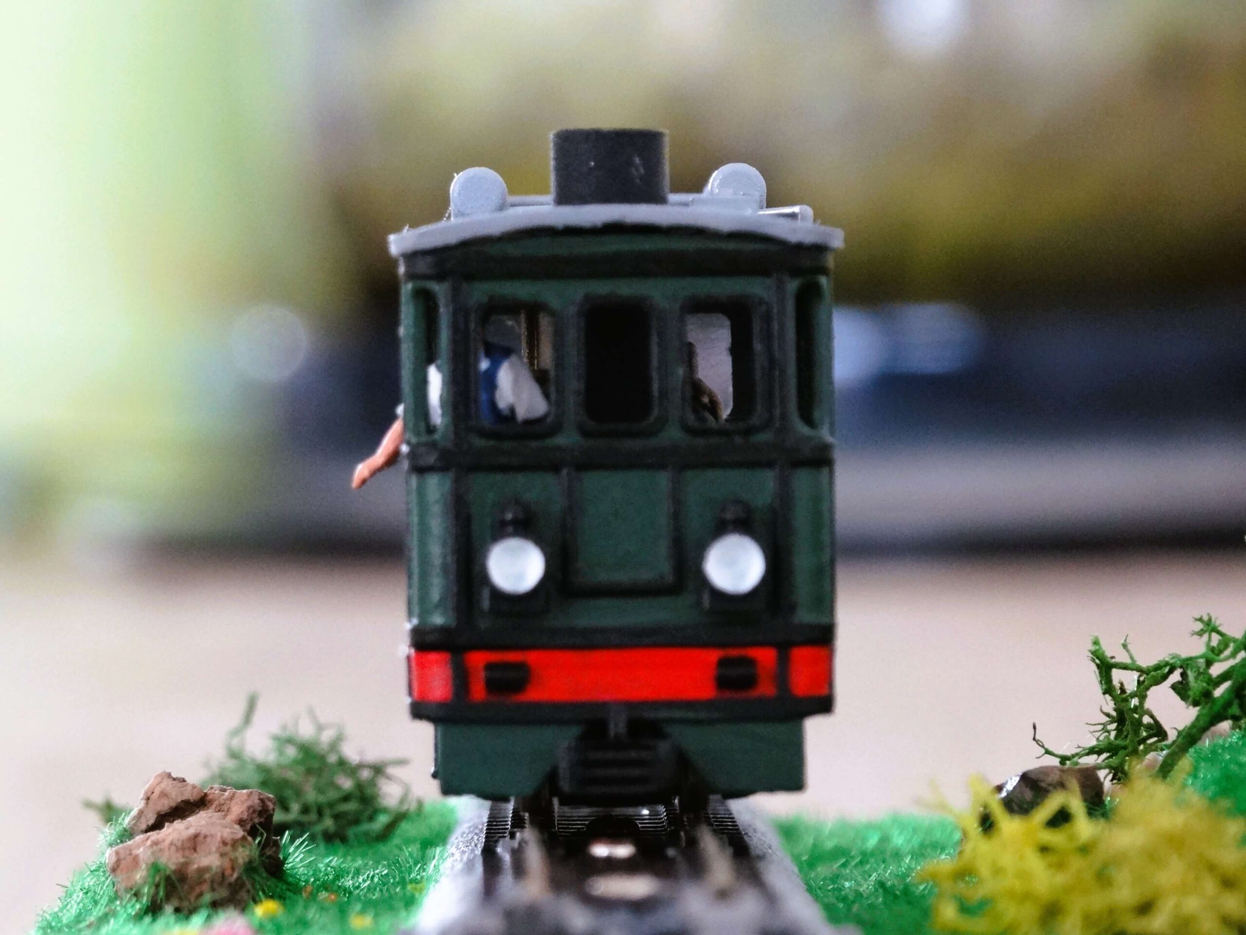 Tramway Elias – maquette tramway à vapeur HOe 9 mm