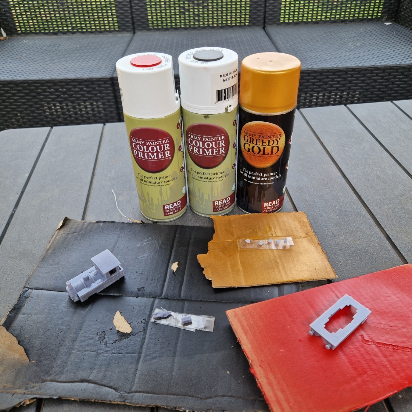 Appliquer une sous-couche sur un kit modélisme résine HOe