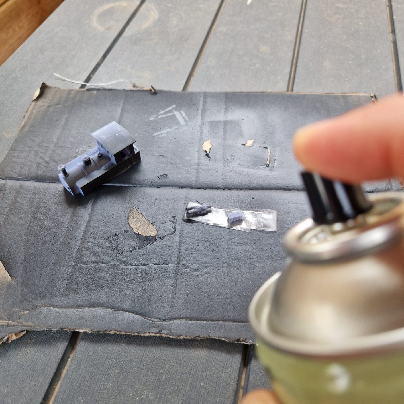 Pièce résine HOe avec sous-couche appliquée