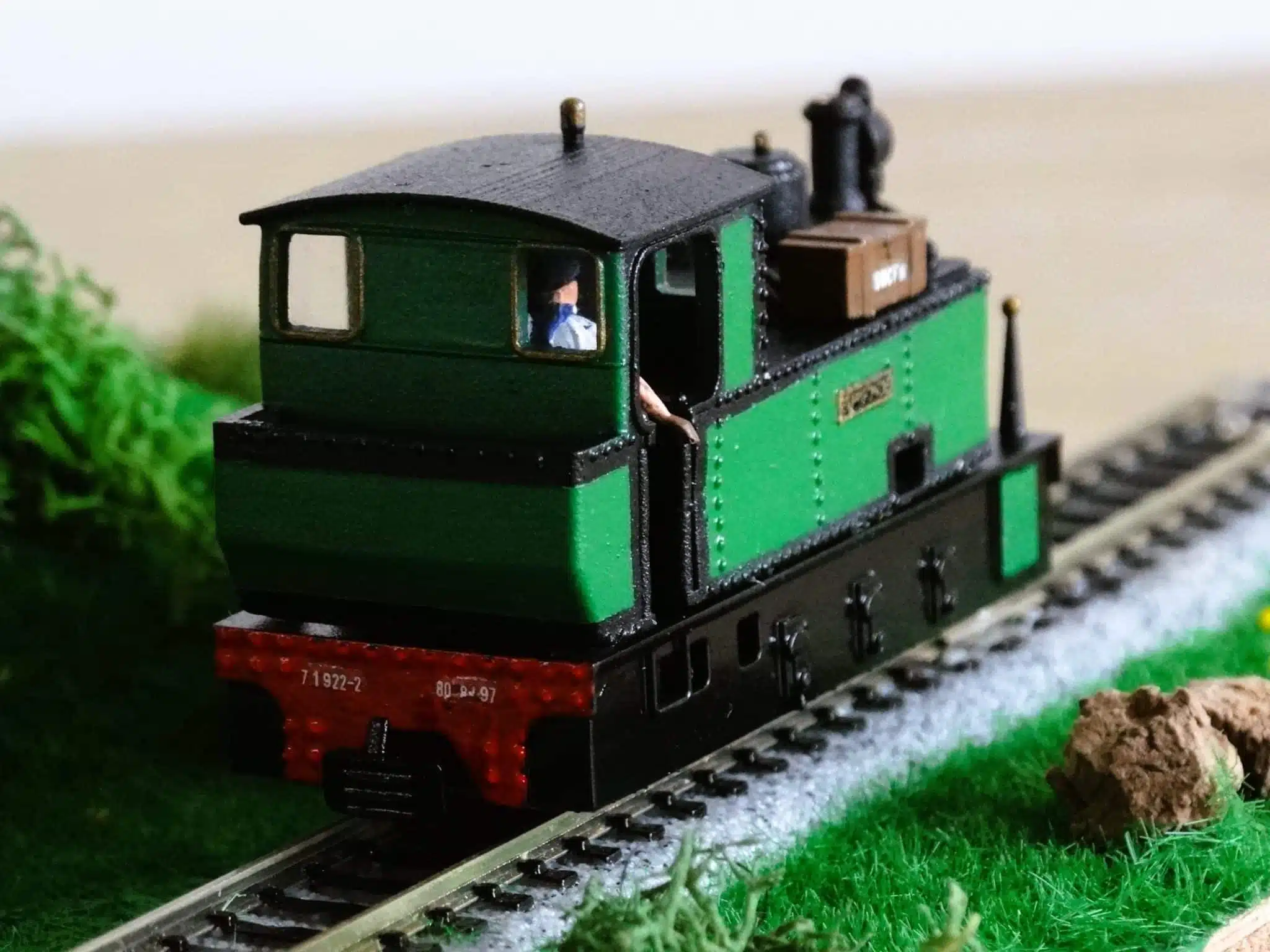 Locomotive Couillet Burgonde HOe / HOn30