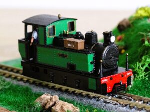 Locomotive Couillet Burgonde