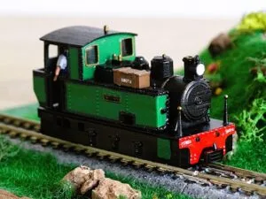 Locomotive Couillet Burgonde