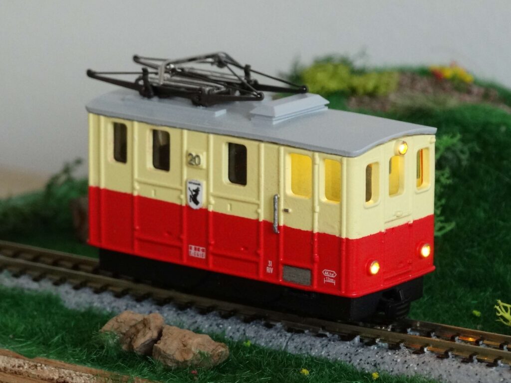 Locomotive HE 2/2 SPB N°20