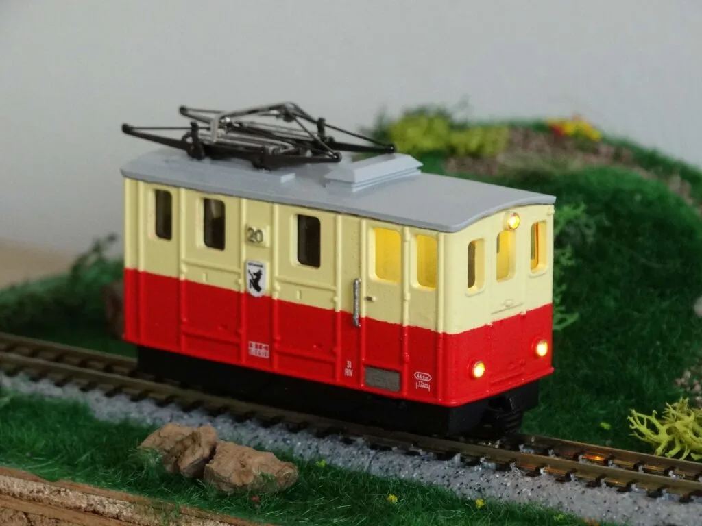 Locomotive HE 2/2 SPB N°20