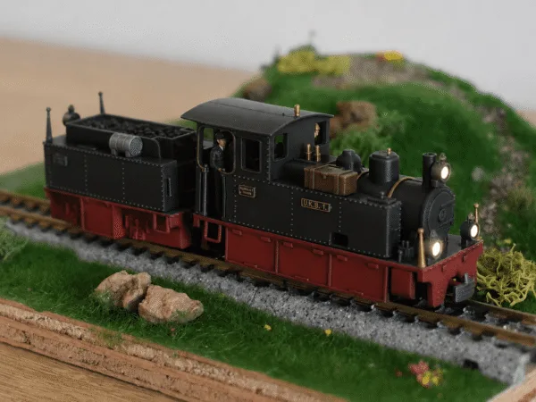Locomotive Couillet Augusta HOe à tender séparé